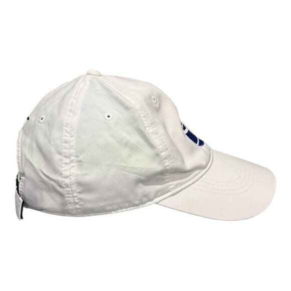 Nike Golf Hat Cap Strap Back White Blue Embroidered S Dad Hat One Size Mens - Picture 4 of 8